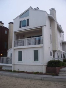 We poured our savings into a beach house, with the guys on one floor, the girls on the other.